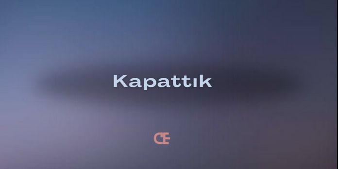 Kapattık