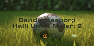 Bandırmaspor-1 Halil Umut Meler-2